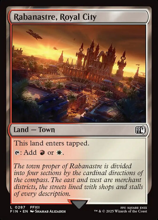Rabanastre, Royal City - FIN 287  (Foil)