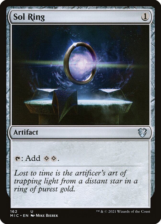 Sol Ring - Midnight Hunt Commander 162