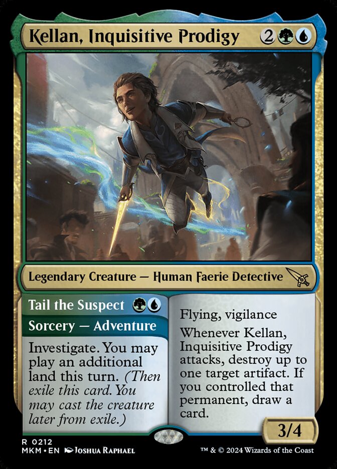 Kellan, Inquisitive Prodigy // Tail the Suspect - MKM 212