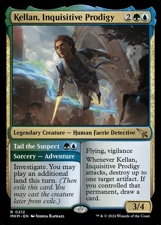 Kellan, Inquisitive Prodigy // Tail the Suspect - MKM 212