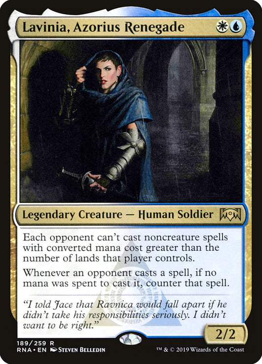 Lavinia, Azorius Renegade - Ravnica Allegiance 189