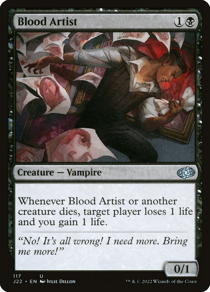Blood Artist - J22 117