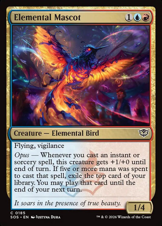 Elemental Mascot - Secrets of Strixhaven 185 (Foil)