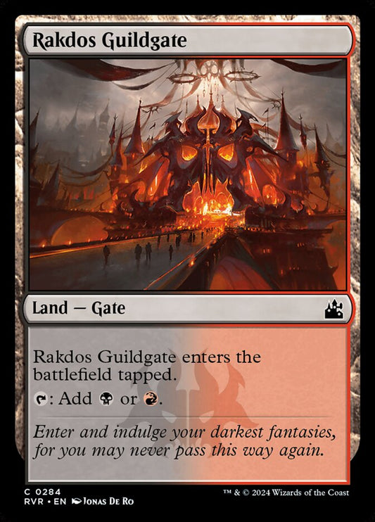 Rakdos Guildgate - RVR 284  (Foil)
