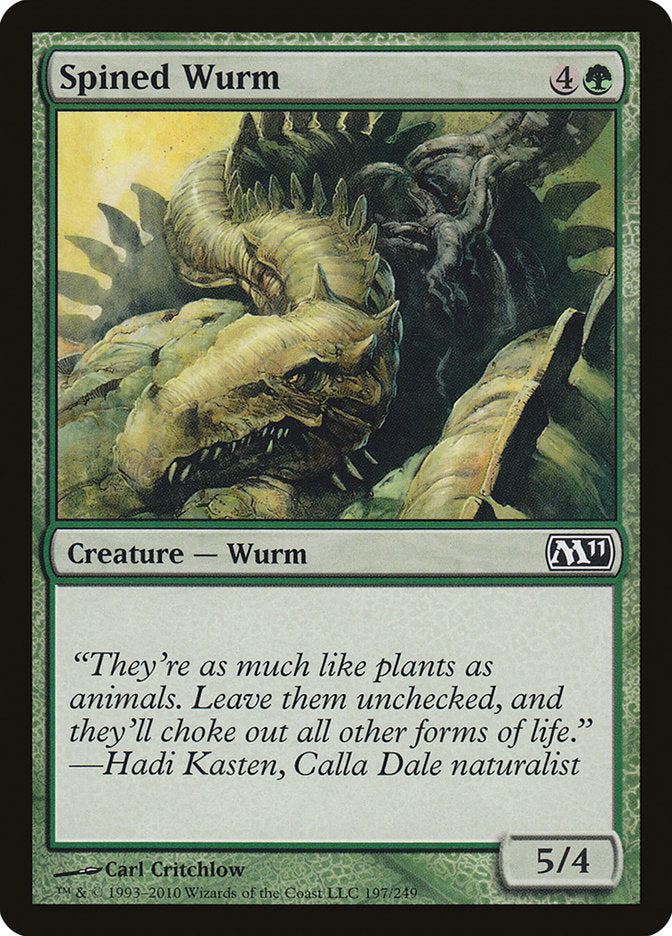 Spined Wurm - M11 197