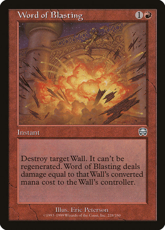 Word of Blasting - MMQ 228