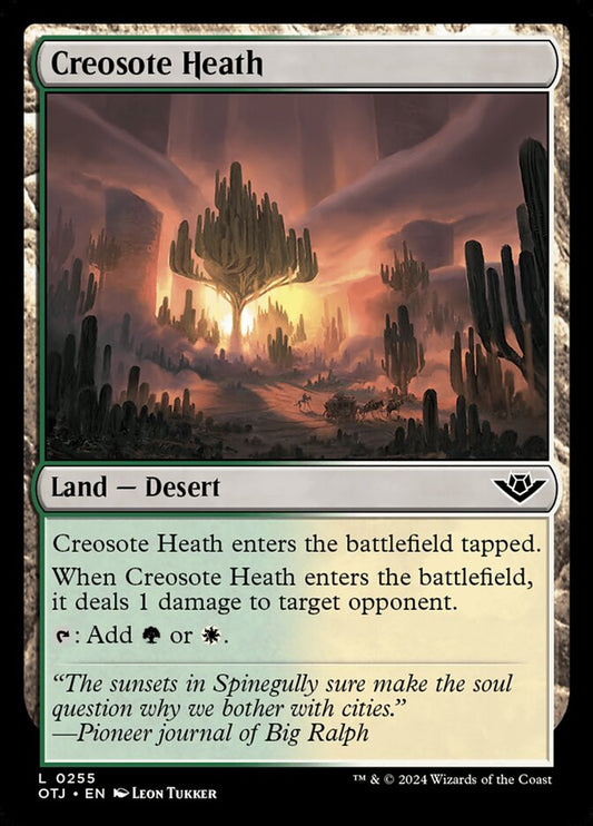 Creosote Heath - OTJ 255