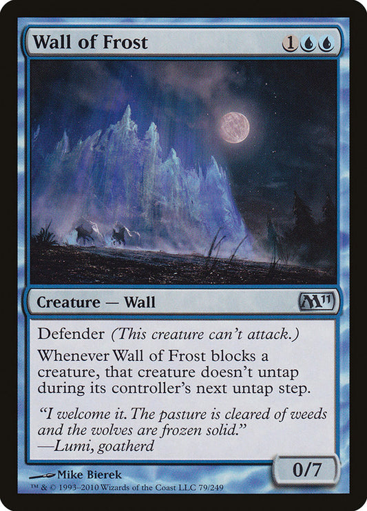 Wall of Frost - M11 79