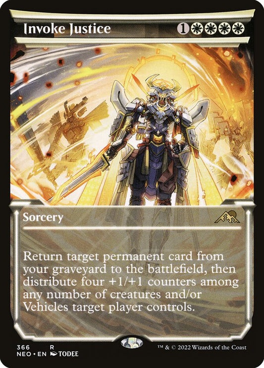 Invoke Justice - NEO 366  (Foil)