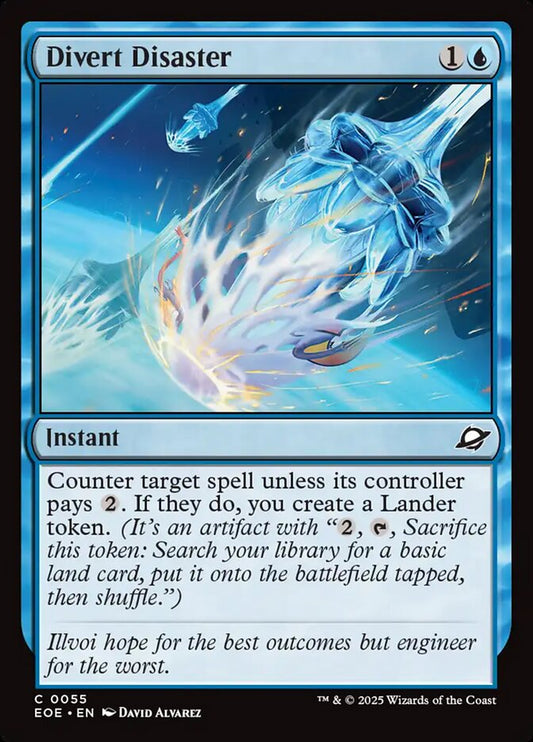 Divert Disaster - EOE 55  (Foil)
