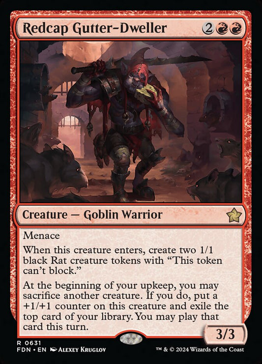 Redcap Gutter-Dweller - FDN 631