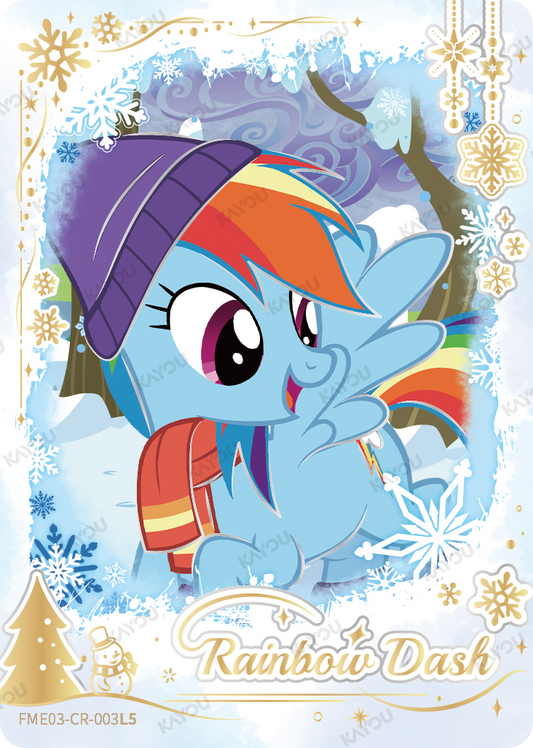 Rainbow Dash FME03-CR-003L5 Fun Moments Series 3 trading card