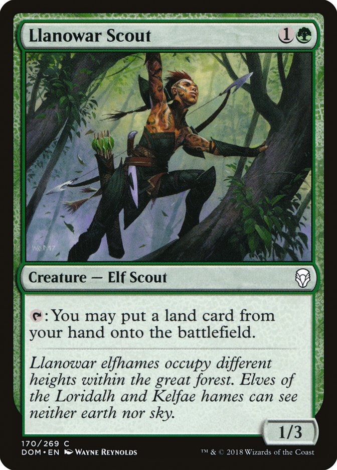 Llanowar Scout - DOM 170