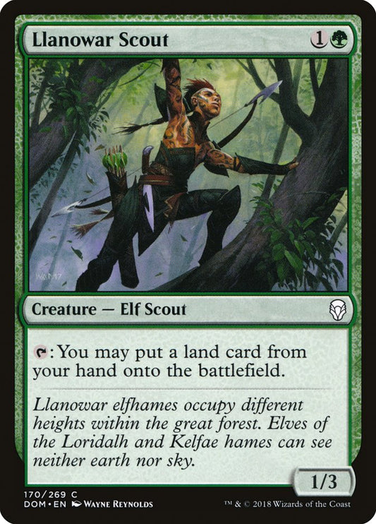 Llanowar Scout - DOM 170