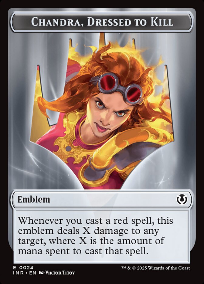 Chandra, Dressed to Kill Emblem - TINR 24