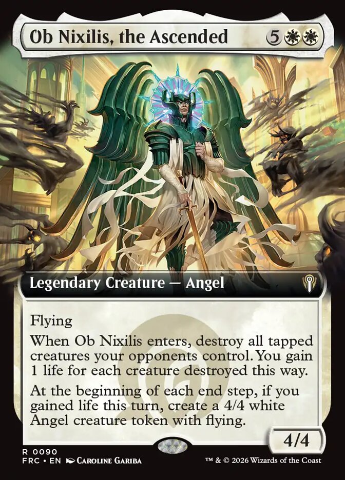 Ob Nixilis, the Ascended - Reality Fracture Commander 90