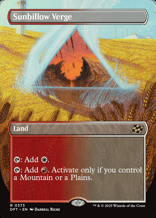 Sunbillow Verge - DFT 373