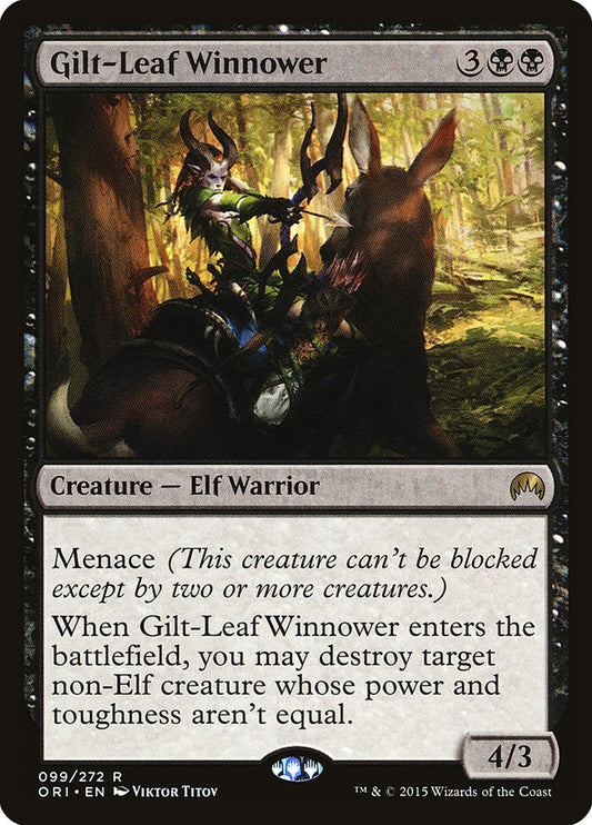 Gilt-Leaf Winnower - ORI 99