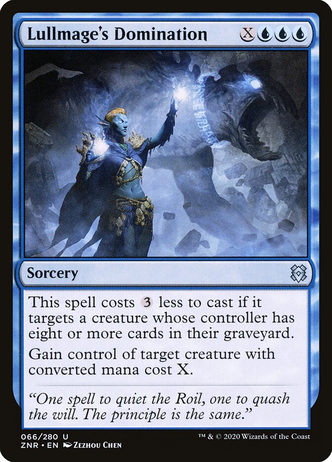 Lullmage's Domination - Zendikar Rising 66 (Foil)