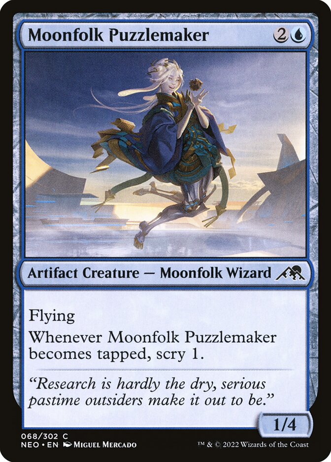 Moonfolk Puzzlemaker - Kamigawa: Neon Dynasty 68