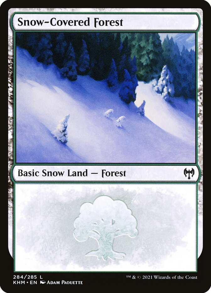 Snow-Covered Forest - KHM 284