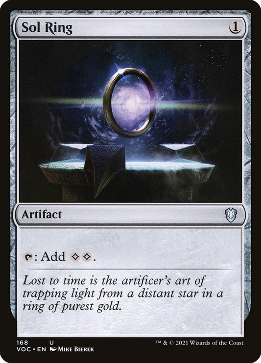 Sol Ring - Crimson Vow Commander 168