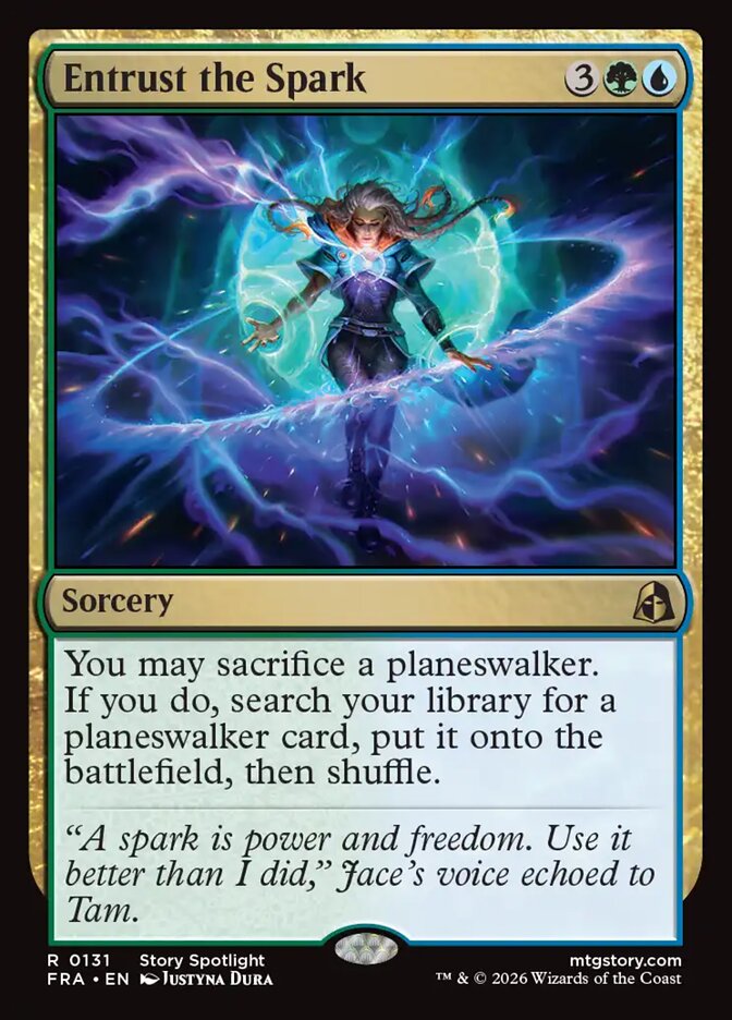 Entrust the Spark - Reality Fracture 131 (Foil)