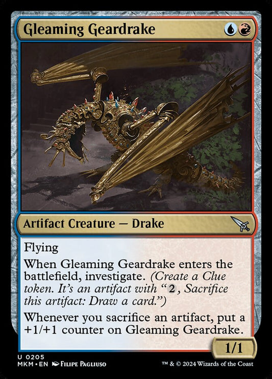 Gleaming Geardrake - Murders at Karlov Manor 205