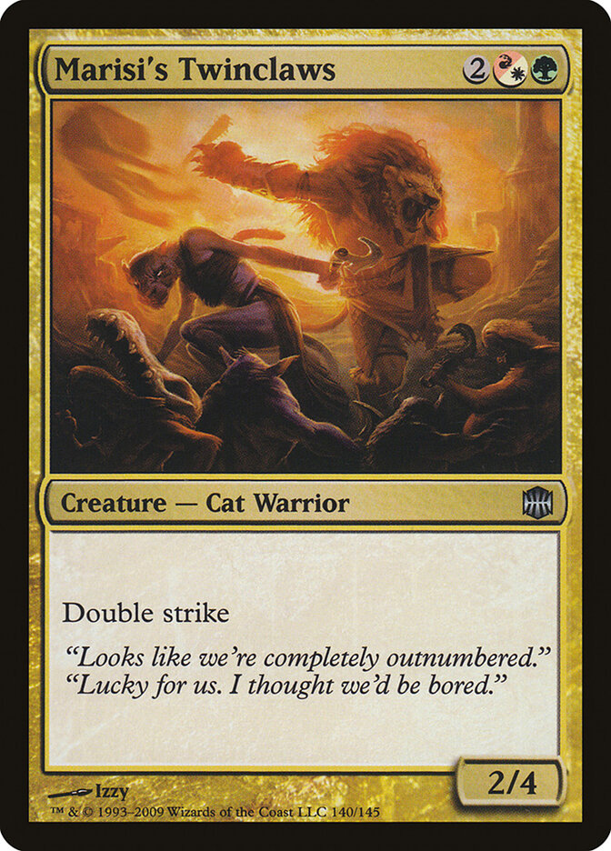 Marisi's Twinclaws - Alara Reborn 140