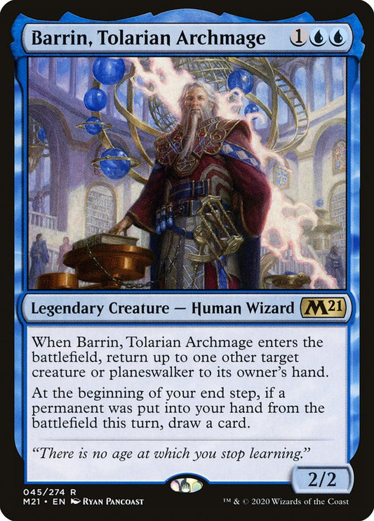 Barrin, Tolarian Archmage - M21 45