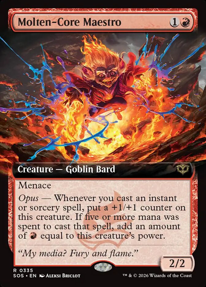 Molten-Core Maestro - Secrets of Strixhaven 335