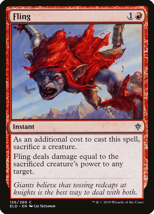 Fling - Throne of Eldraine 126 (Foil)