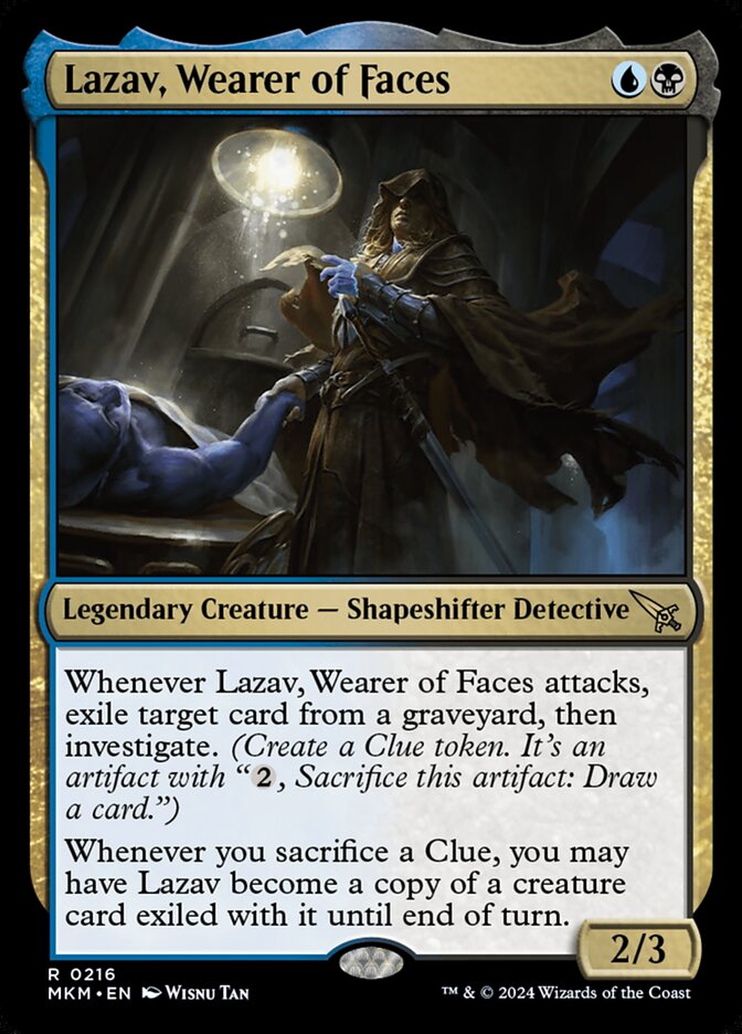 Lazav, Wearer of Faces - MKM 216