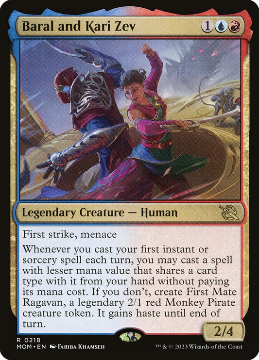 Baral and Kari Zev - MOM 218  (Foil)