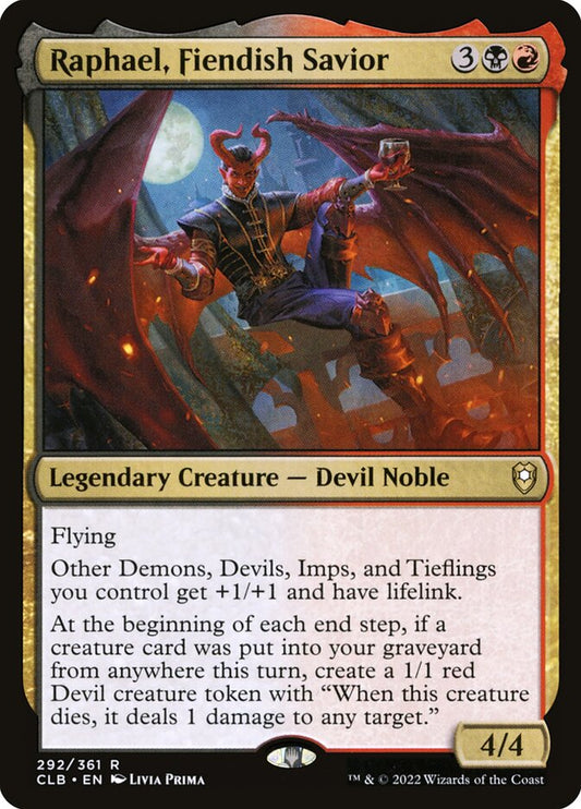 Raphael, Fiendish Savior - CLB 292  (Foil)