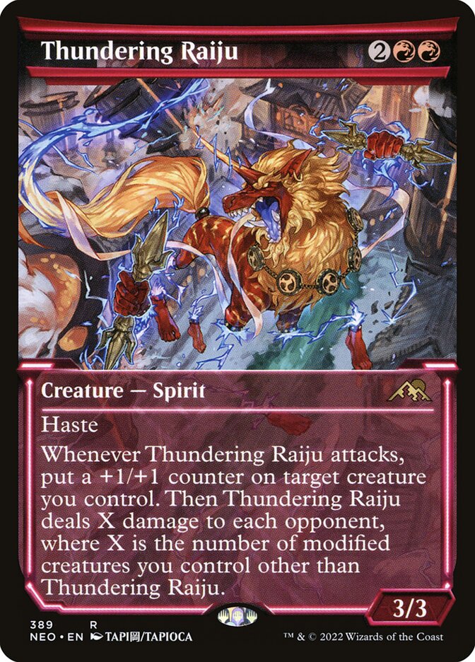 Thundering Raiju - NEO 389