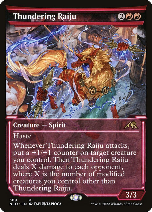 Thundering Raiju - NEO 389