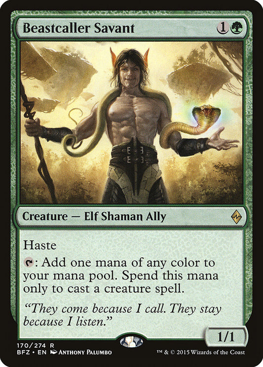 Beastcaller Savant - BFZ 170
