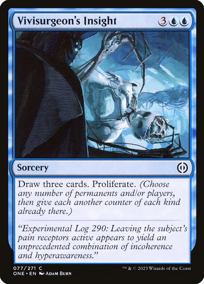 Vivisurgeon's Insight - Phyrexia: All Will Be One 77 (Foil)