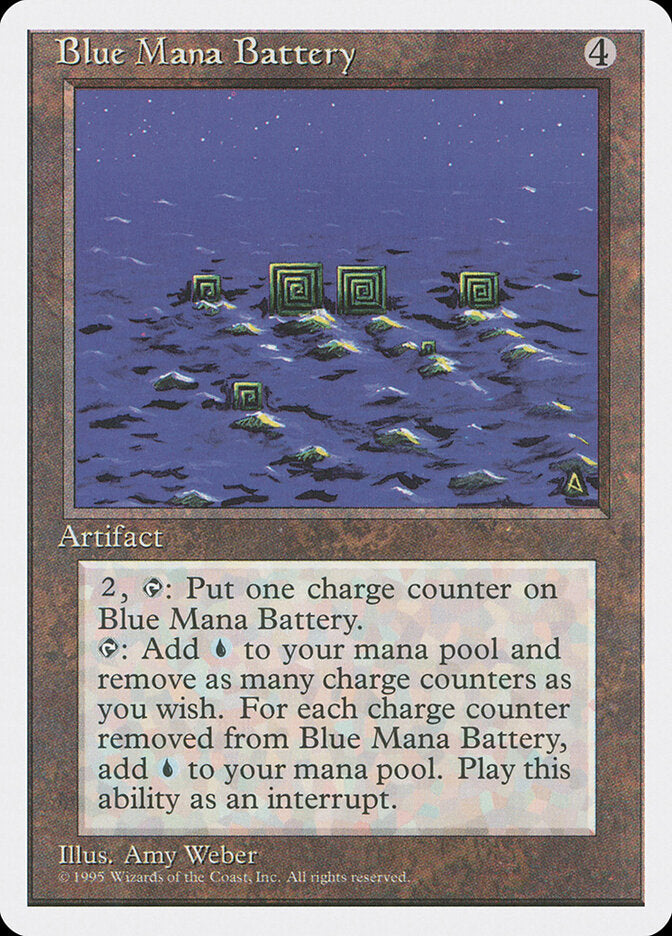 Blue Mana Battery - Fourth Edition 300