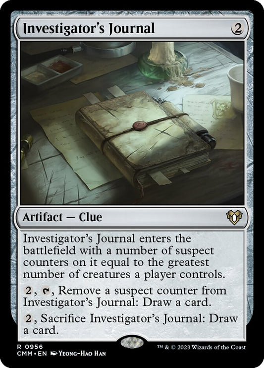Investigator's Journal - CMM 956
