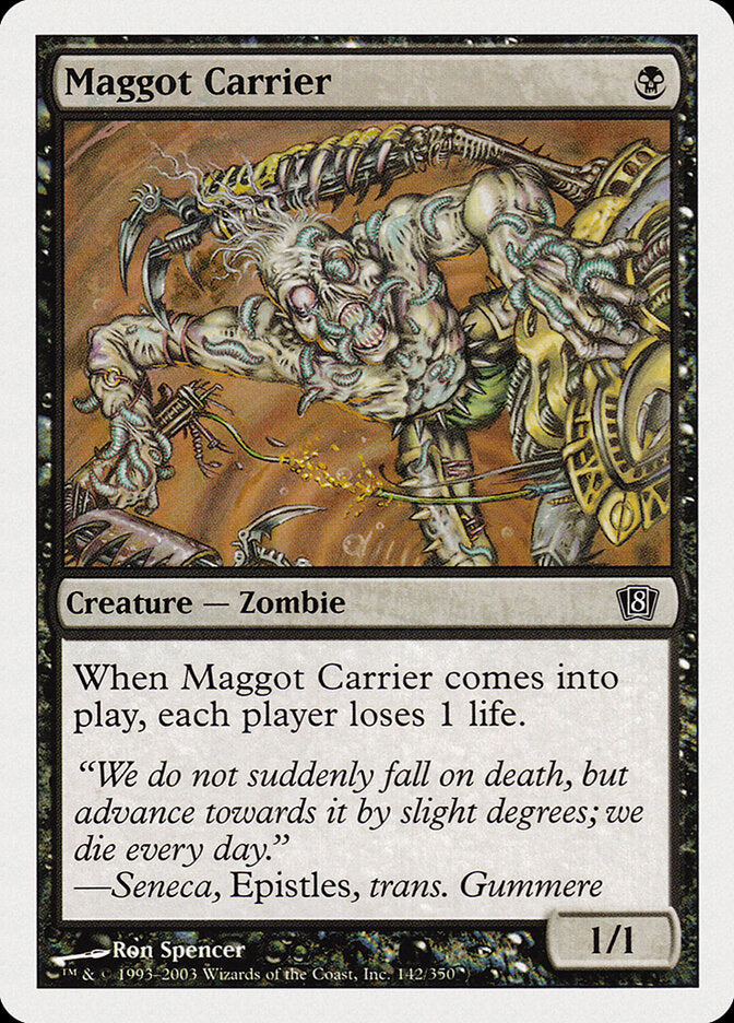 Maggot Carrier - Eighth Edition 142★ (Foil)