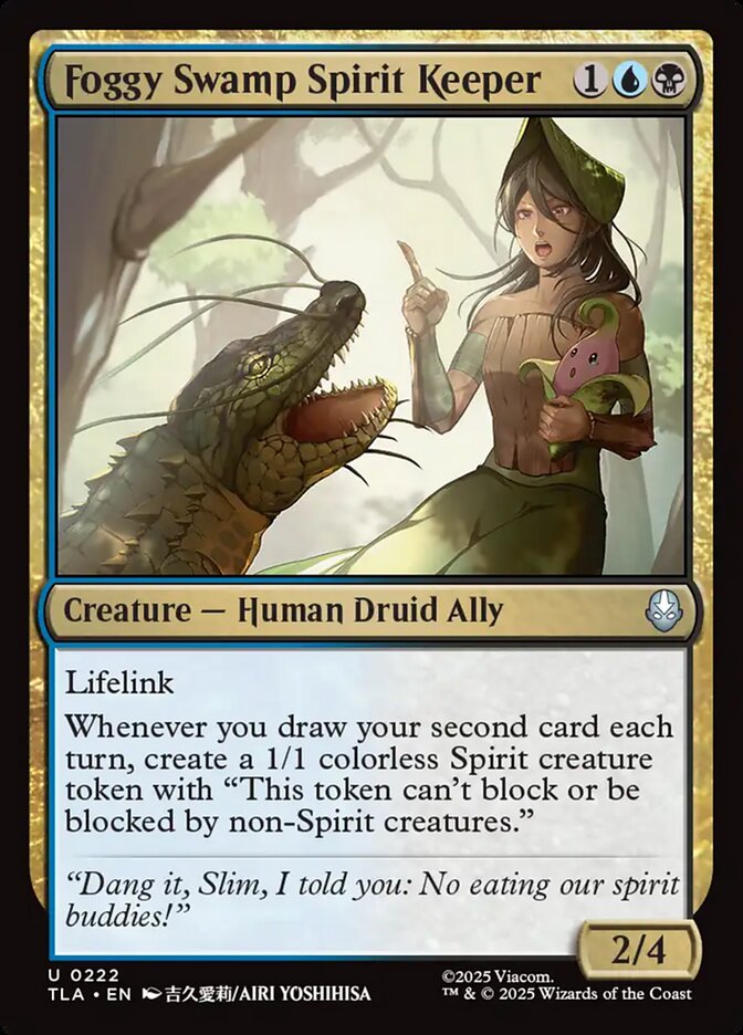 Foggy Swamp Spirit Keeper - Avatar: The Last Airbender 222