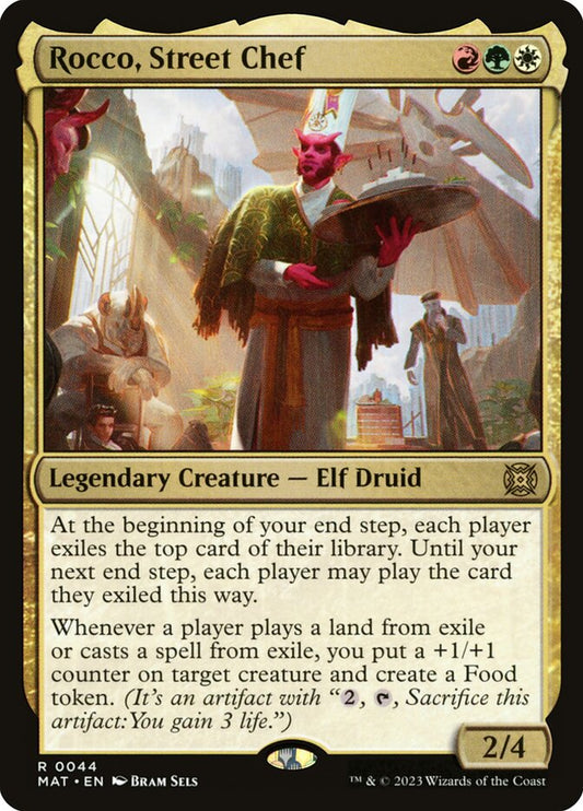 Rocco, Street Chef - MAT 44