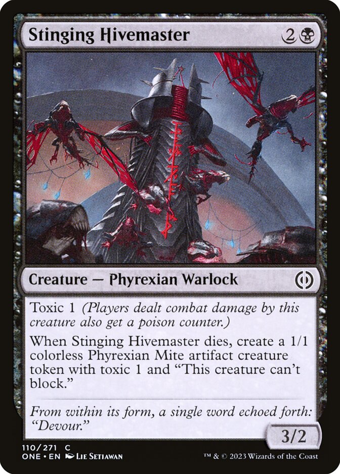Stinging Hivemaster - Phyrexia: All Will Be One 110 (Foil)