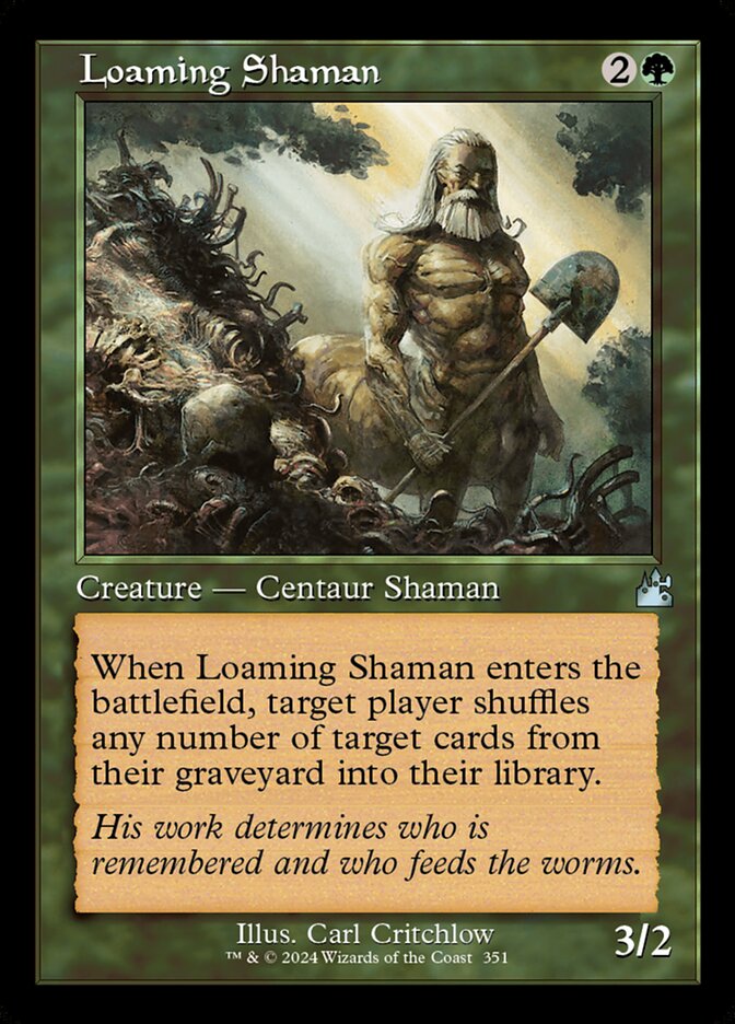 Loaming Shaman - RVR 351  (Foil)