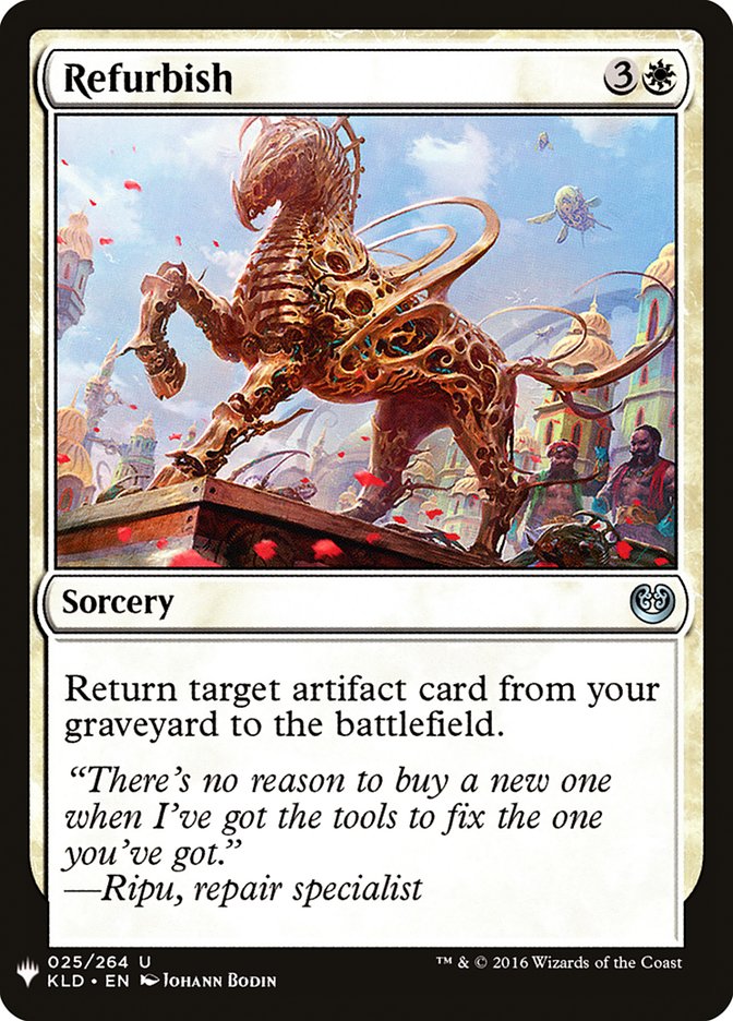 Refurbish - The List KLD-25