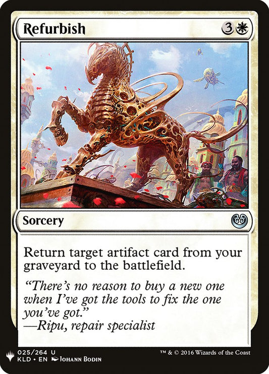 Refurbish - The List KLD-25