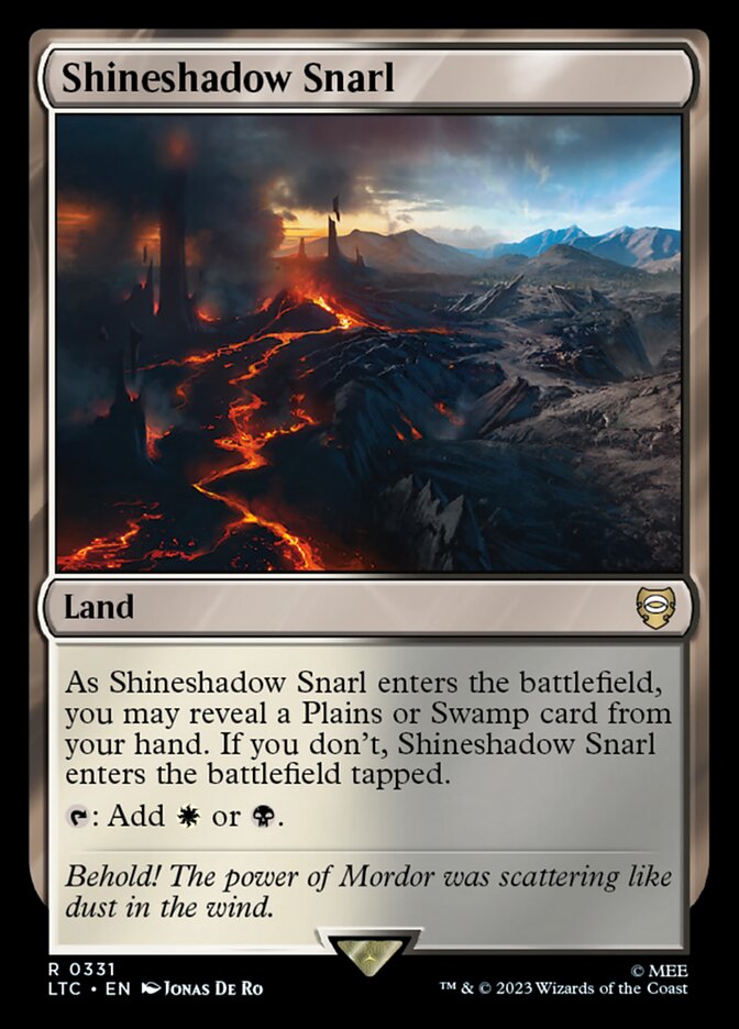 Shineshadow Snarl - LTC 331