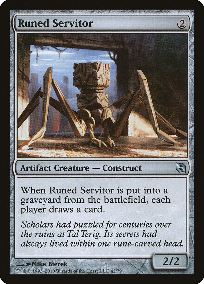 Runed Servitor - Duel Decks: Elspeth vs. Tezzeret 42